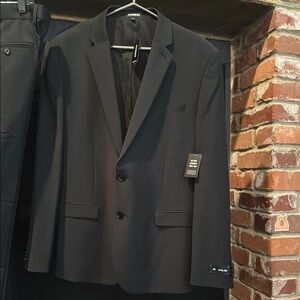 Express Men's Black Suit Blazer Extra Slim